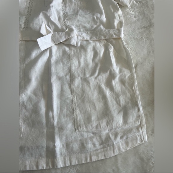 Outerknown Linen Blend Belted Dress - Picture 7 of 16